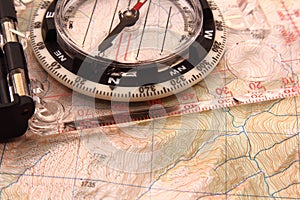 Modern Map Compass