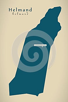 Modern Map - Helmand AF