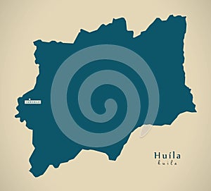 Modern Map - Huila AO photo