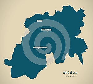 Modern Map - Medea DZ photo