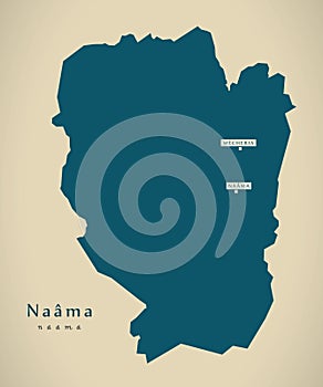 Modern Map - Naama DZ