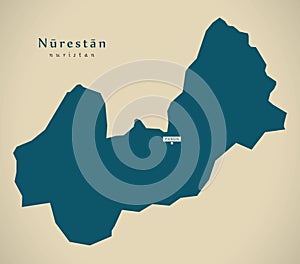 Modern Map - Nurestan AF