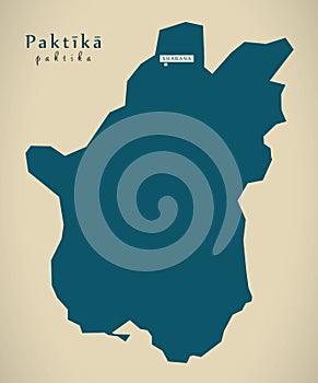 Modern Map - Paktika AF