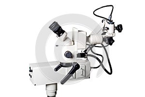 Modern medical equipment - operation surgical microscope isolate