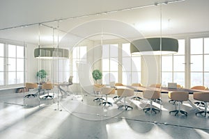 Modern meeting interior