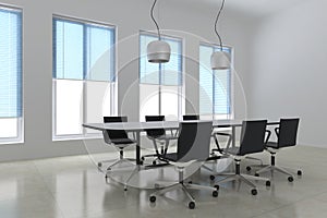 Modern meeting room