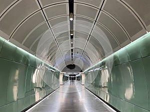 Modern Metro Passageway