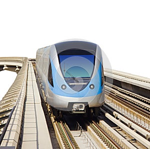 Modern metro or train for high speed public transportation