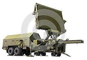 Modern military radar station