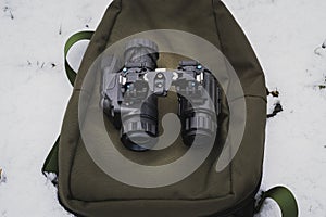 Modern millitary night vision device and thermal image vision