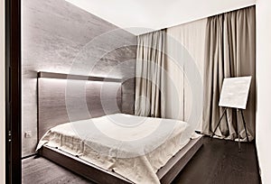 Modern minimalism style bedroom
