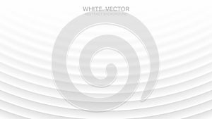 Modern Minimalist 3D Vector Blurred Lines Business White Abstract Background
