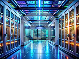 Modern Minimalist Data Center Streamlined Infrastructure for Cloud Computing and Digital Services