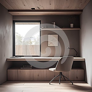 Modern Minimalist Home Office