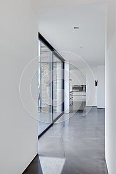 Modern minimalist interior photo