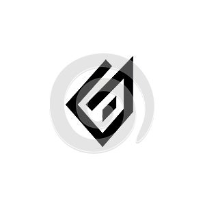 Abstract Geometric Logo Design
