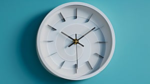 A Modern Minimalist Wall Clock.AI generated image