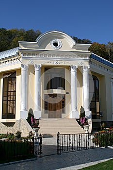 Modern monastery in Moldova