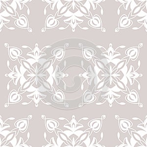 Modern Moroccan style tile element vector seamless pattern