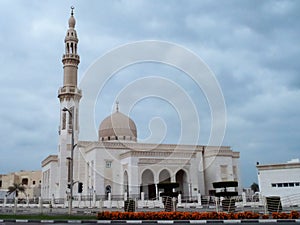 Modern Mosque at Dubai - Emirates