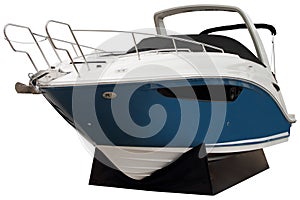 Modern motor boat