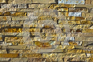 Modern Multi Color Stone, slate travertine sandstone Wall used for Background