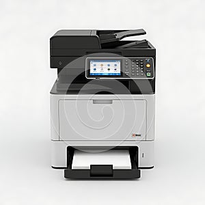 Modern multifunction printer with advanced digital display and control panel