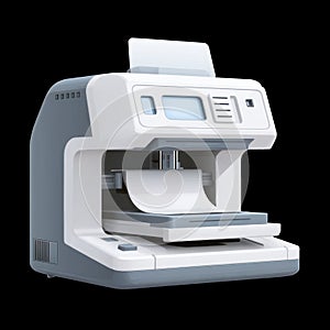 Modern multifunction printer designed for efficient document handling in office environments