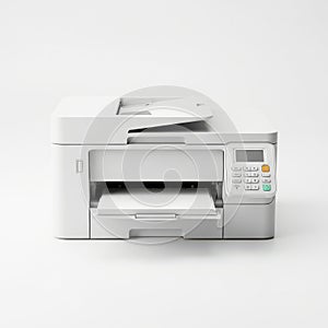 Modern multifunctional printer with flatbed scanner and automatic document feeder