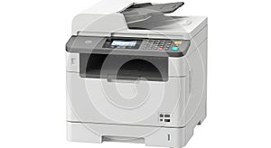 Modern multifunctional printer with flatbed scanner and automatic document feeder