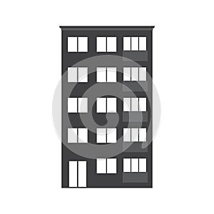 Modern Multistory House Icon