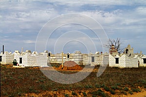 Modern muslim tatar cemetry