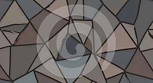 Modern Muted Geometric Polygonal Pattern Background