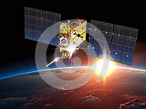 Modern navigation satellite