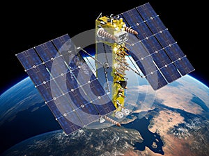Modern navigation satellite
