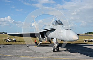 Modern navy jet fighter