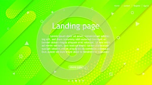 modern neon green yellow bright abstract background,flyer banner poster card web cover,simple neon background,landing page website