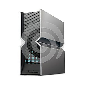 modern network router white background