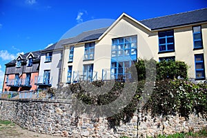 Modern new build terraced houses