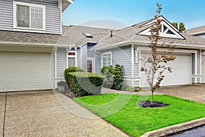 Modern northwest home with garage.