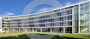 Modern office building