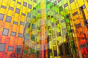 Modern office building