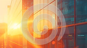 modern office building