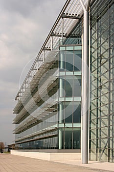 Modern office building