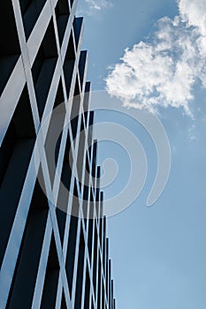 Modern office building. Architectural Elements