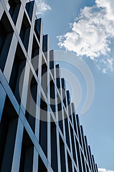 Modern office building. Architectural Elements