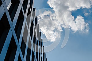 Modern office building. Architectural Elements