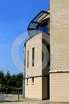 Modern office building on a business park