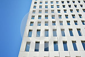 Modern office building detail.