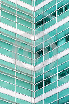 Modern office building detail